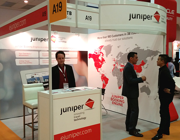 Juniper at the ITB Asia 2016