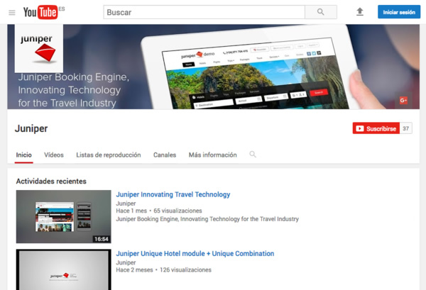Juniper YouTube Channel