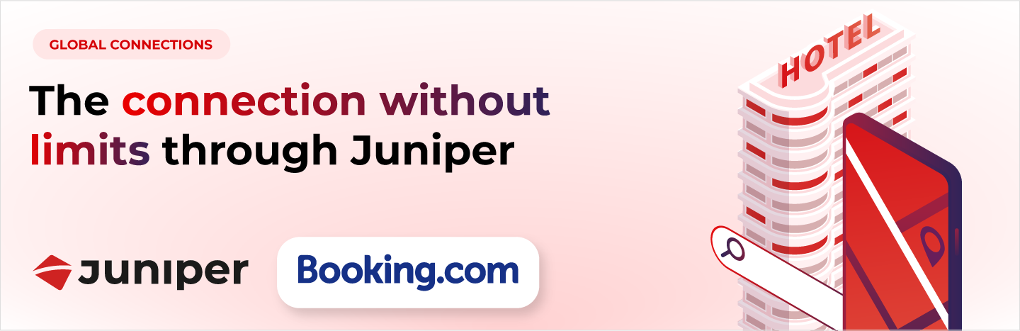 Juniper launches limitless connection with Booking.com