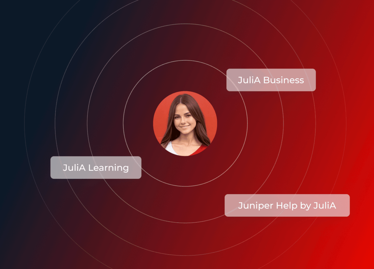 JuliA, the AI assistant by Juniper, supporting business intelligence and automation