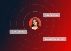 JuliA, the AI assistant by Juniper, supporting business intelligence and automation