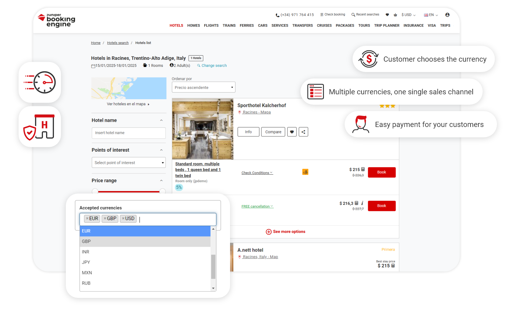 Juniper Multicurrency Module