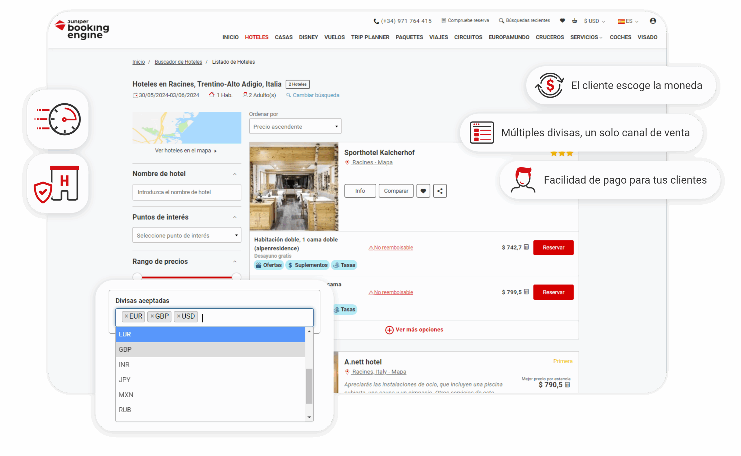 Módulo Juniper Multicurrency
