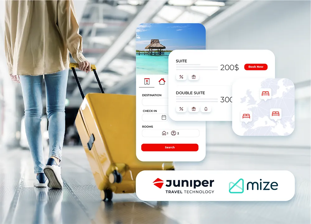 Juniper Travel Technology & Mize collaborate to bring SmartRate integration to global travel sellers