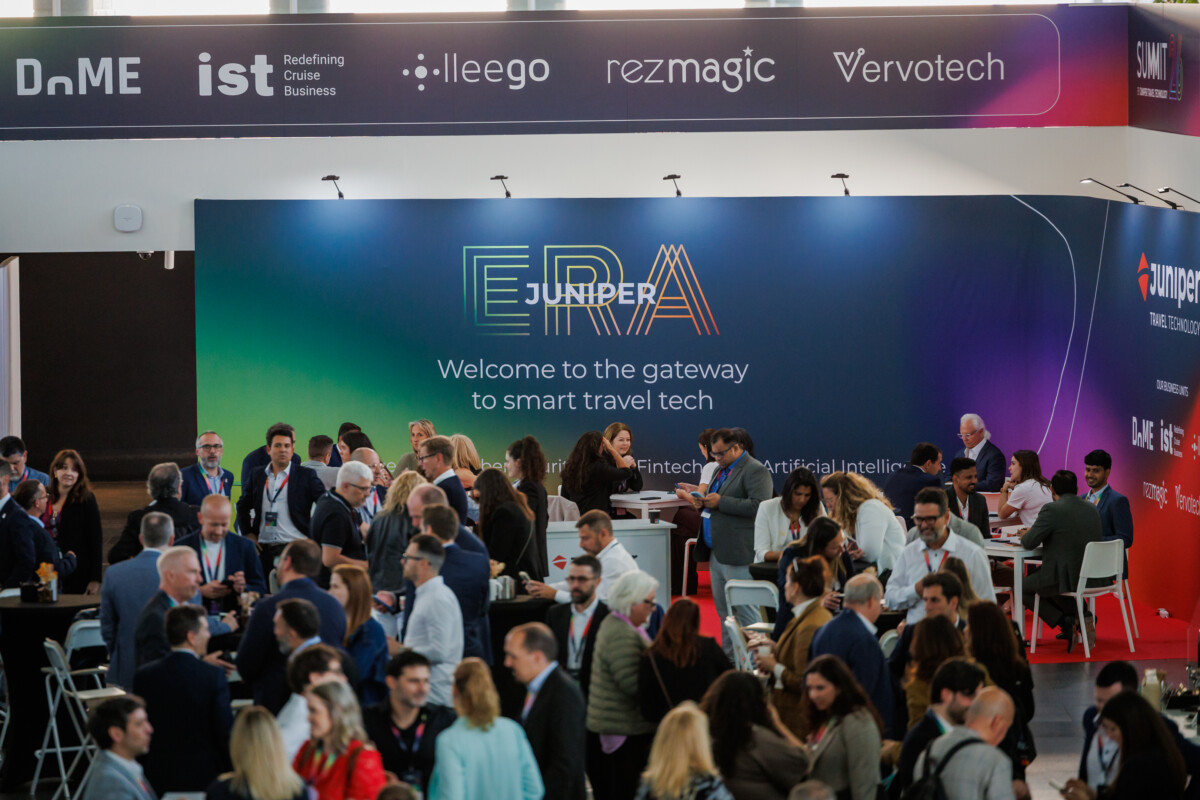 Juniper Trade Show at SUMMIT 2026 by Juniper Travel Technology connecting travel tech professionals through networking