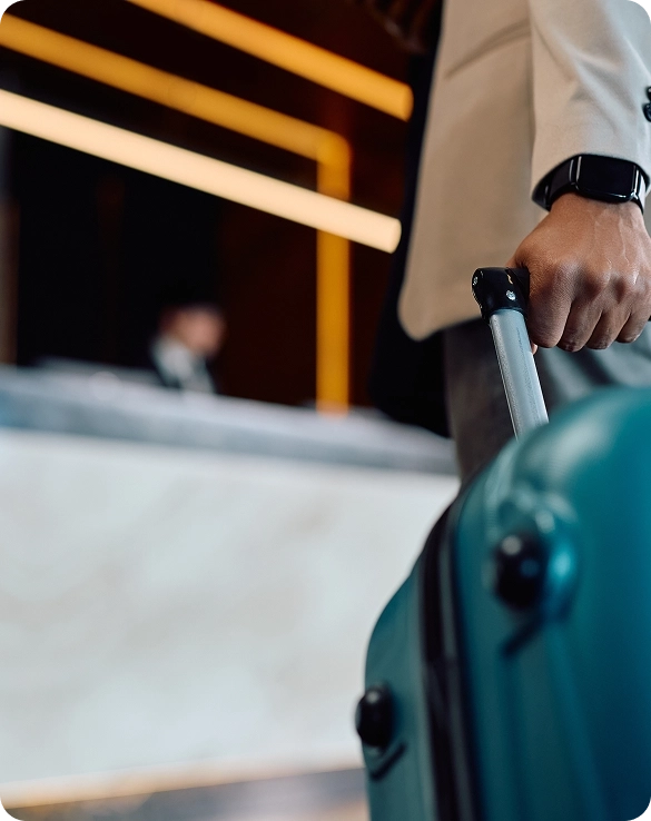 Corporate travel workflow with centralized booking and policy control