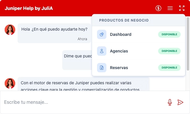 Chat JuliA Business ES