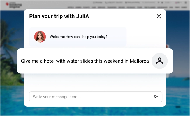 Smart Finder by AI understands natural language hotel searches