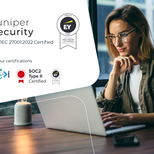 Juniper achieves ISO/IEC 27001:2022 certification: certified security for the Juniper Booking Engine