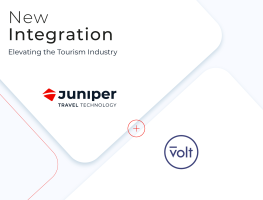 Real-time payments in travel industry with Volt and Juniper integration.