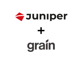 Grain, new integration available via Juniper