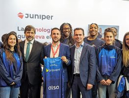 Jugadoras Azul Marino Mallorca Baloncesto Stand Juniper FITUR