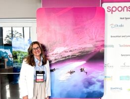 Mariana Manigold representing Juniper at Florida Huddle 2025