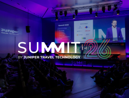 SUMMIT 2026 by Juniper Travel Technology bringing together the global travel technology ecosystem at a keynote session